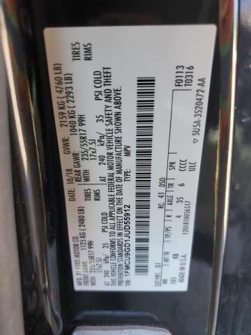 2018 FORD ESCAPE SE - 1FMCU9GD1JUD55912