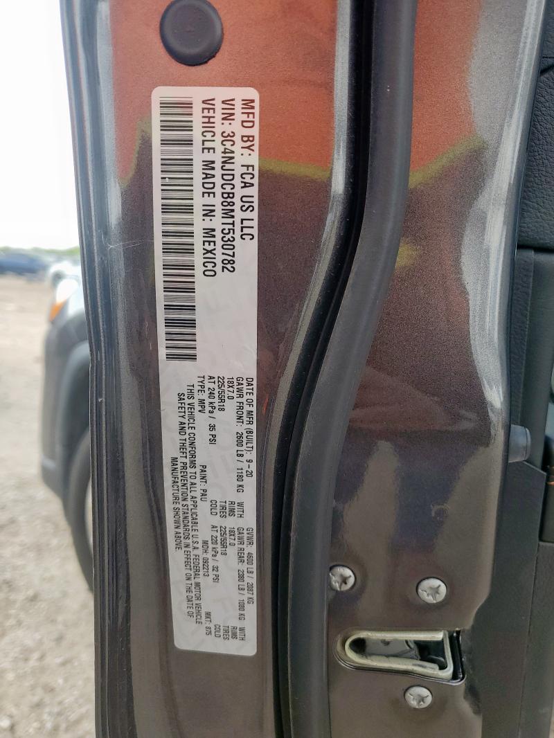 2021 JEEP COMPASS LI 3C4NJDCB8MT530782