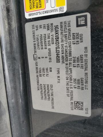 2016 BUICK ENCLAVE - 5GAKVBKD7GJ244580