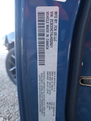 2020 DODGE CHARGER R/ 2C3CDXCT4LH202621