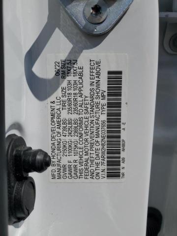 2022 HONDA CR-V EXL - 7FARW2H82NE037656