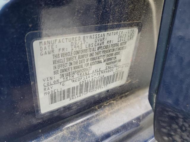 2017 NISSAN SENTRA S - 3N1AB7AP9HY299477