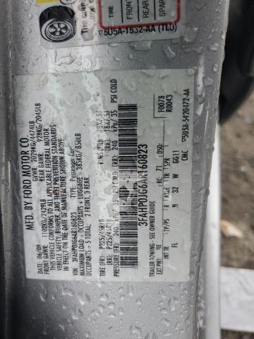 2010 FORD FUSION SEL - 3FAHP0JG6AR160823