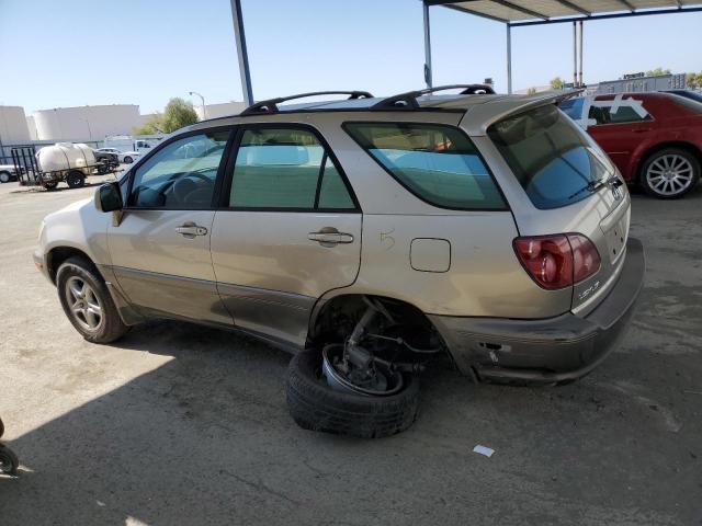 LEXUS RX 300 2000 gold  gas JT6GF10U8Y0073514 photo #3