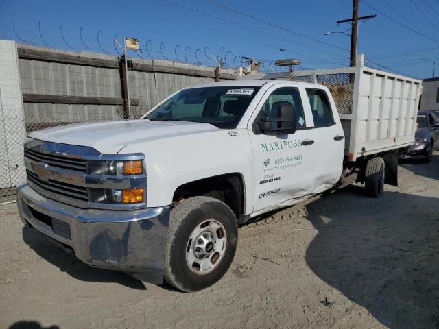 CHEVROLET SILVERADO 2017 white  flexible fuel 1GC2CUEG2HZ169232 photo #1