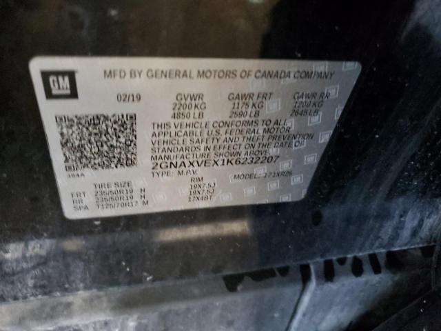 2019 CHEVROLET EQUINOX LT - 2GNAXVEX1K6232207