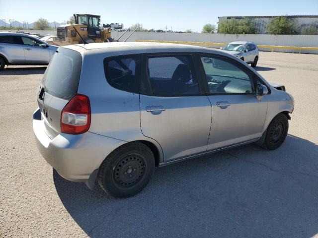 HONDA FIT 2007 silver  gas JHMGD38467S051057 photo #4