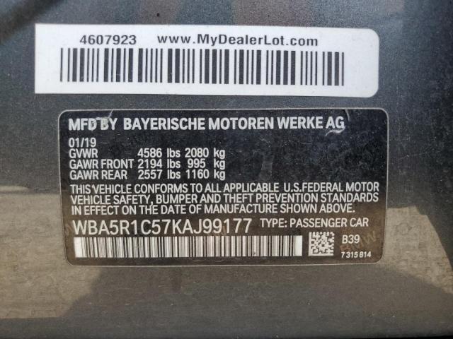 2019 BMW 330I WBA5R1C57KAJ99177