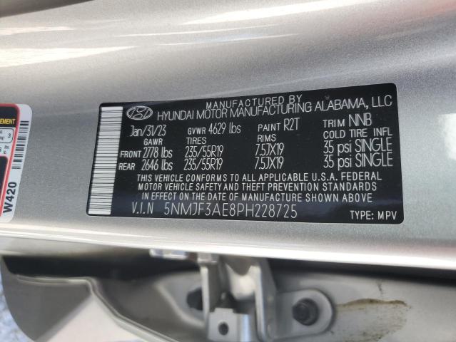 2023 HYUNDAI TUCSON SEL 5NMJF3AE8PH228725