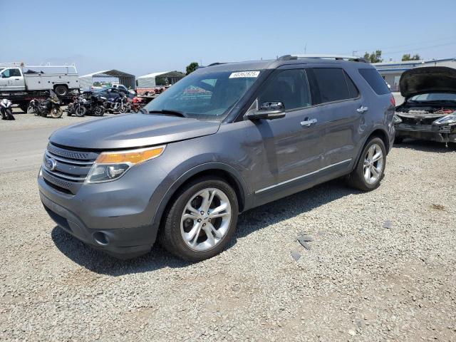 FORD EXPLORER L 2014 gray 4dr spor gas 1FM5K7F80EGB68785 photo #1