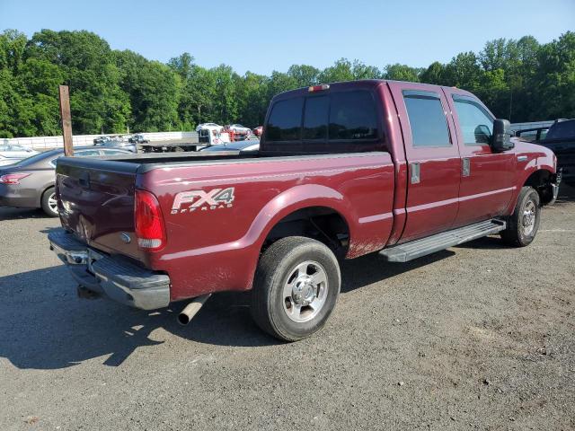 FORD F250 SUPER 2006 red  gas 1FTSW21536EA41022 photo #4