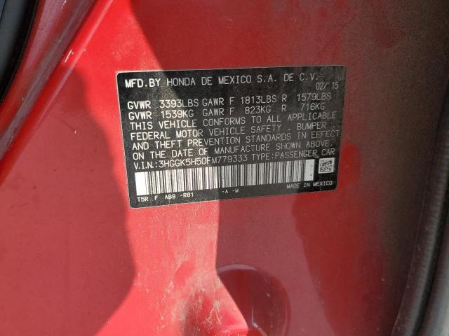 2015 HONDA FIT LX - 3HGGK5H50FM779333