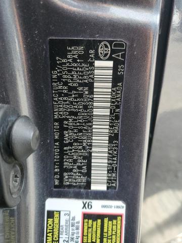 2018 TOYOTA COROLLA L 2T1BURHE8JC009876