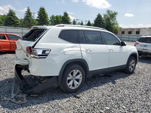 VOLKSWAGEN ATLAS SE 2019 white  gas 1V2LR2CA8KC572484 photo #4