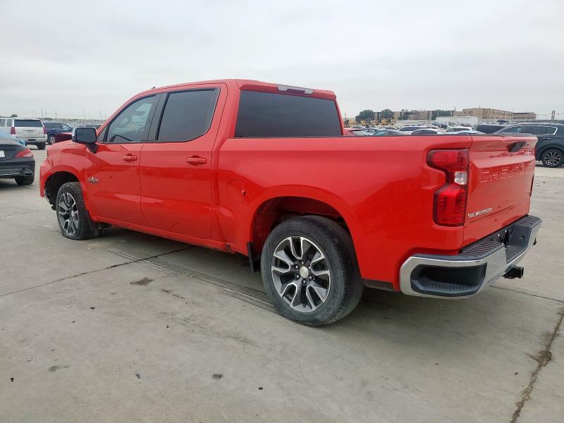 CHEVROLET SILVERADO 2020 red  gas 3GCPWCED3LG218184 photo #3