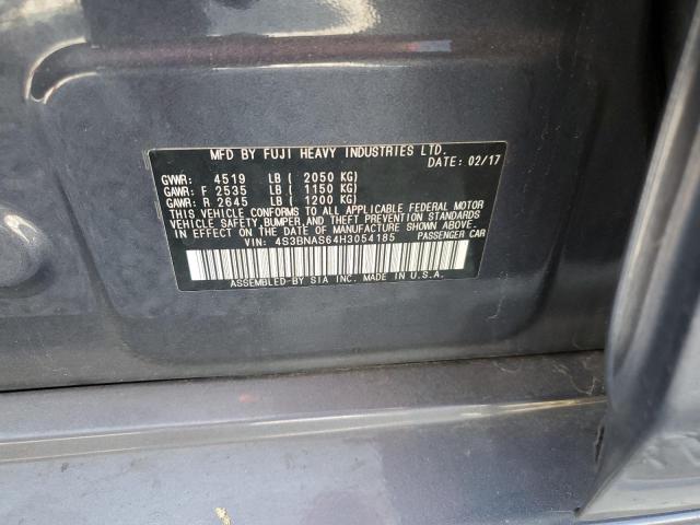 2017 SUBARU LEGACY SPO - 4S3BNAS64H3054185
