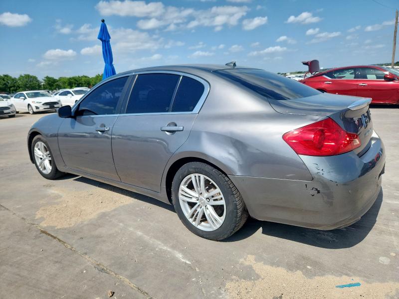 INFINITI G37 BASE 2013 gray  Gasoline JN1CV6AP6DM306554 photo #3
