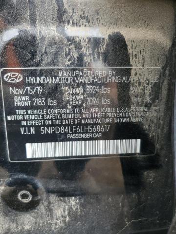 2020 HYUNDAI ELANTRA SE - 5NPD84LF6LH568617