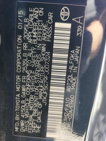 2015 TOYOTA SCION TC JTKJF5C79FJ007324
