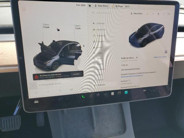 2025 TESLA MODEL Y 7SAYGDED1SF314541