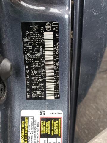 2016 TOYOTA COROLLA L - 2T1BURHE7GC609104