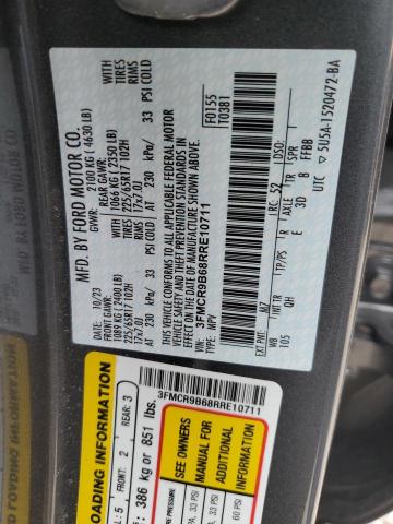 2024 FORD BRONCO SPO - 3FMCR9B68RRE10711
