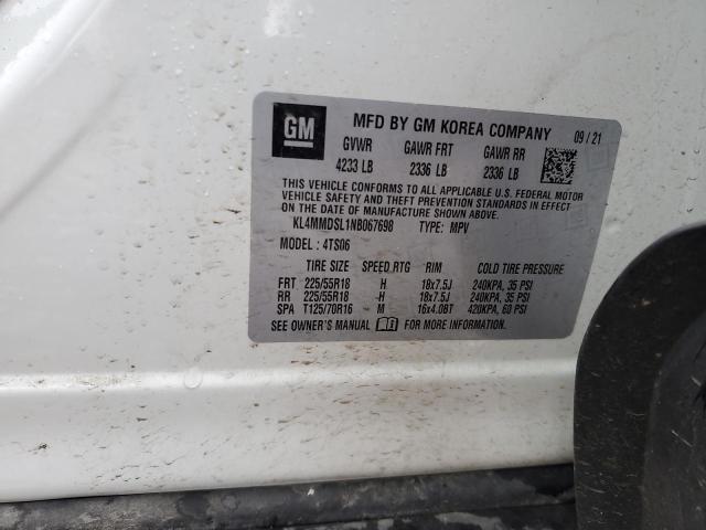 2022 BUICK ENCORE GX KL4MMDSL1NB067698