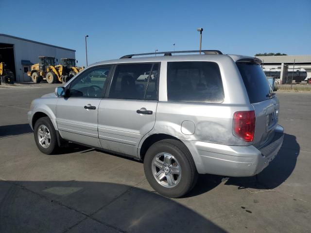 HONDA PILOT EXL 2005 silver 4dr spor gas 2HKYF18635H568589 photo #3
