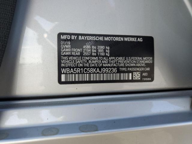 2019 BMW 330I WBA5R1C58KAJ99236