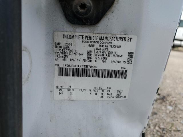 2014 FORD F550 SUPER - 1FDUF5HTXEEB70450