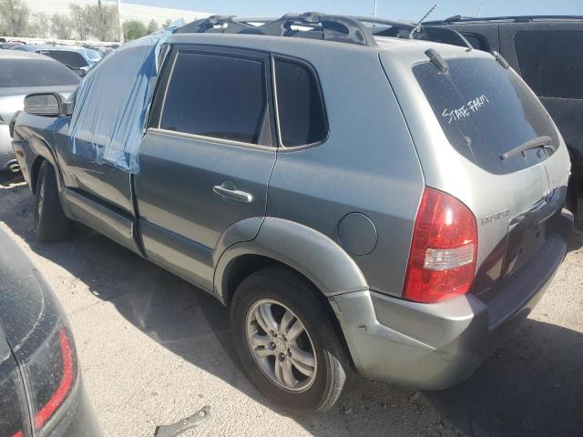 HYUNDAI TUCSON SE 2007 green 4dr spor gas KM8JN12D87U668770 photo #3