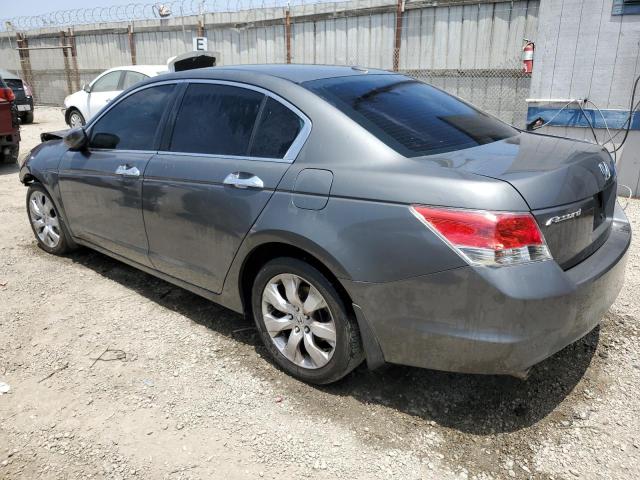 HONDA ACCORD EXL 2008 gray sedan 4d gas 1HGCP36818A044068 photo #3
