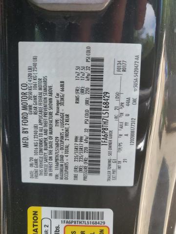 2020 FORD MUSTANG - 1FA6P8TH7L5168429