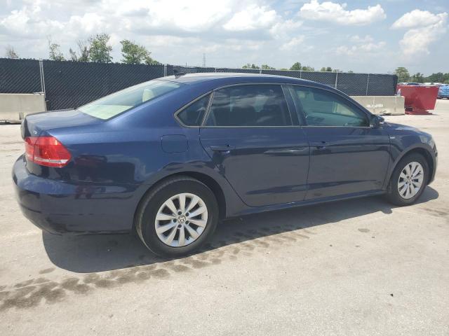 VOLKSWAGEN PASSAT S 2014 blue sedan 4d gas 1VWAT7A35EC115077 photo #4