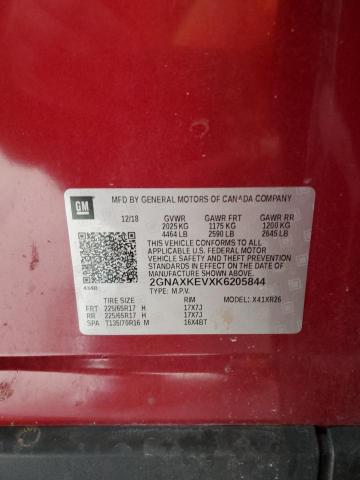 2019 CHEVROLET EQUINOX LT - 2GNAXKEVXK6205844