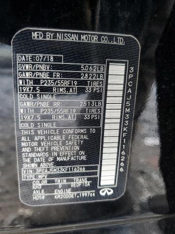 2019 INFINITI QX50 ESSEN 3PCAJ5M33KF116266