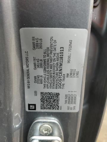 2021 CHEVROLET COLORADO L 1GCGTCEN7M1181013