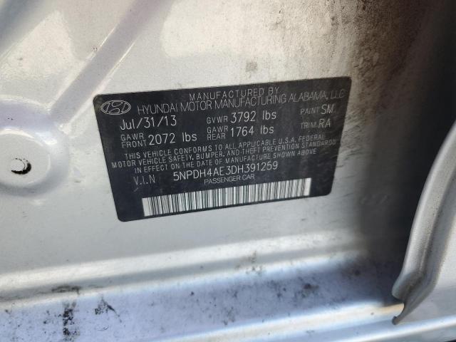 2013 HYUNDAI ELANTRA GL - 5NPDH4AE3DH391259