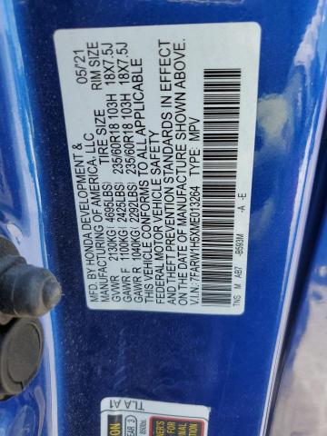 2021 HONDA CR-V EX 7FARW1H5XME013264