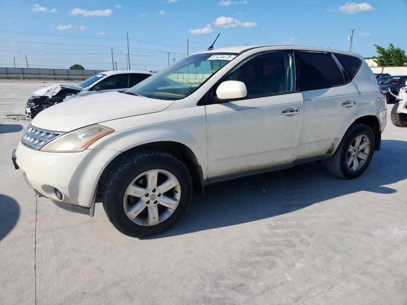 NISSAN MURANO SL 2006 white 4dr spor gas JN8AZ08W96W514409 photo #1