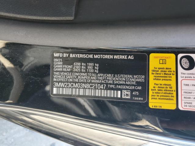 2022 BMW 230I - 3MW23CM03N8C21047