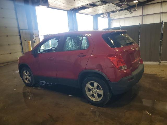 CHEVROLET TRAX 1LS 2015 red  gas KL7CJPSB5FB235960 photo #3