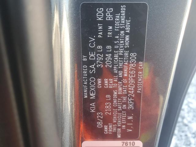 2023 KIA FORTE LX 3KPF24AD9PE678308