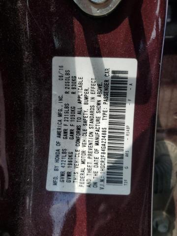 2016 HONDA ACCORD EXL - 1HGCR2F84GA234885