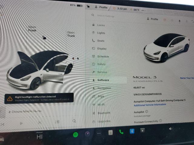 2021 TESLA MODEL 3 - 5YJ3E1EA8MF006335