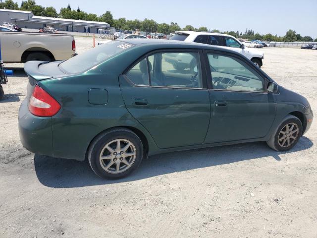 TOYOTA PRIUS 2001 green sedan 4d hybrid engine JT2BK12U010020249 photo #4