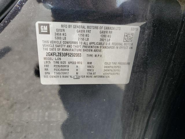 2015 GMC TERRAIN DE - 2GKFLZE30F6292083