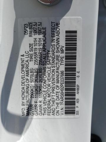 2023 HONDA CR-V SPORT 7FARS6H92PE037686