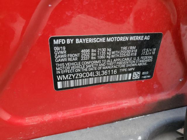 2020 MINI COOPER JCW WMZYZ9C04L3L36116