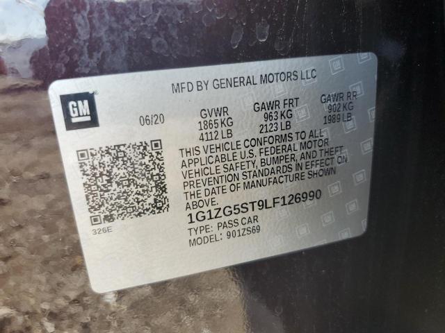 2020 CHEVROLET MALIBU RS - 1G1ZG5ST9LF126990